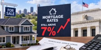 Fed Hike Sustains Mortgage Rates Over 7%, Impacting Housing Market Stability
