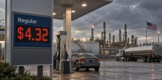 Oil Supply Threats and Global Tensions Push US Gas to $4.32